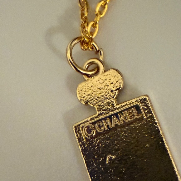CHANEL Perfume ZIPPER PULL Gold with Purple Accents | Women’s accessories - Picture 5 of 7